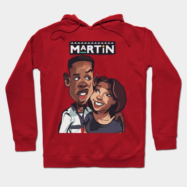 martin lovers Hoodie by nakaladek3